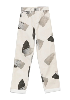 Charles Jeffrey Loverboy Art Denim jeans - Neutrals