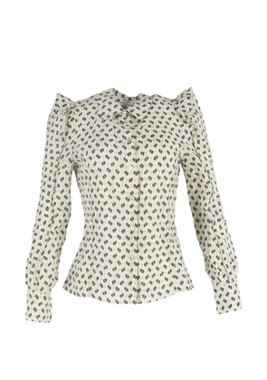Kenzo Pre-Owned printed long-sleeve shirt - Neutrals