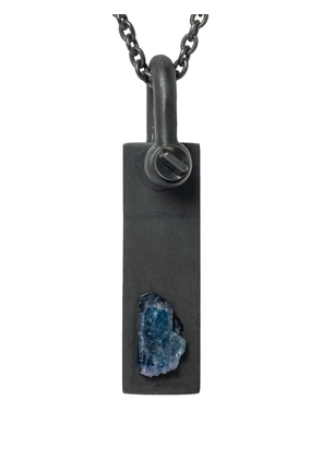 Parts of Four Plate necklace - Black