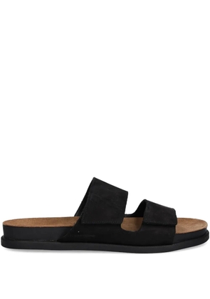 VAGABOND double-strap slip-on sandals - Black