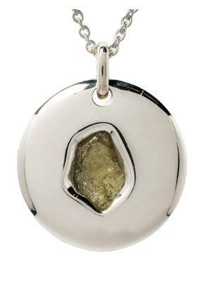 Parts of Four Disk necklace - Silver