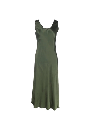 Max Mara Ares sleeveless midi slip dress - Green