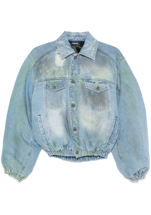 EGONlab. denim bomber jacket - Blue