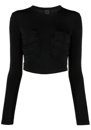PINKO Trinity long-sleeved T-shirt - Black