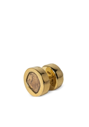 Parts of Four diamond-embellished stud earring - Gold