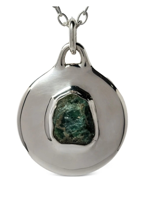 Parts of Four Disk necklace - Silver