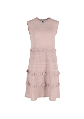 M Missoni Vintage tiered sleeveless dress - Pink