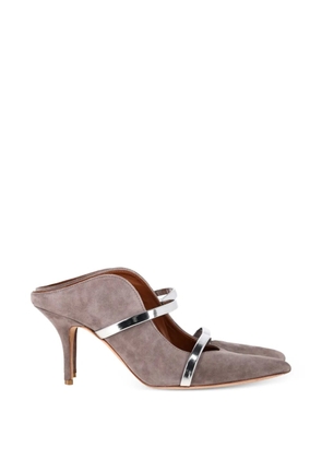 Malone Souliers Maureen strap mules - Grey