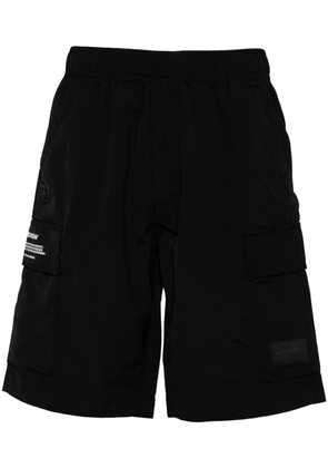 AAPE BY *A BATHING APE® logo-appliqué cargo shorts - Black