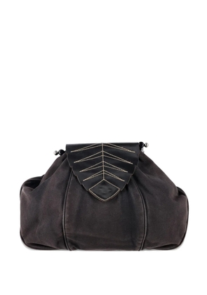 MAX&Co. Leaf canvas top tote bag - Black