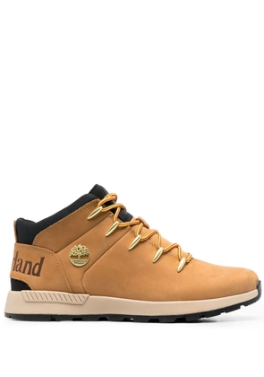 Timberland Sprint Trekker debossed-logo lace-up ankle boots - Neutrals