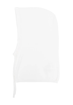P.A.R.O.S.H. drawstring balaclava - White