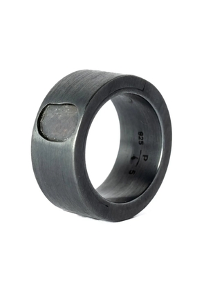 Parts of Four Sistema sterling-silver diamond ring - Black
