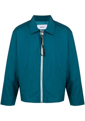 Bonsai Coach zip-up shirt jacket - Blue