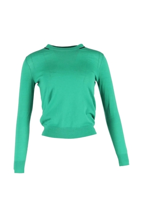 JOSEPH crew-neck wool sweater - Green