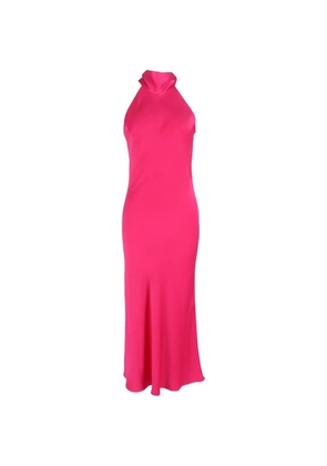 Galvan London halterneck dress - Pink