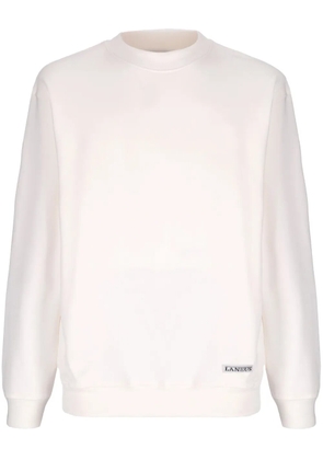 Laneus logo-print sweatshirt - White