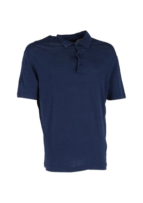 Loro Piana Pre-Owned button-fastening polo shirt - Blue