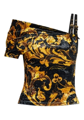 Versace Jeans Couture buckle-strap top - Black