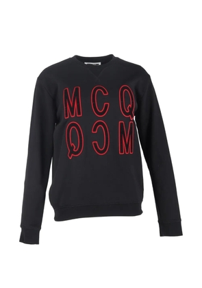 Alexander McQueen Pre-Owned logo-embroideres sweater - Black