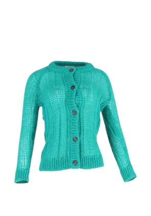 Prada Pre-Owned buttoned cardigan - Green