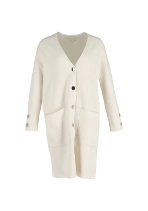 Maje buttoned pocket coat - Neutrals