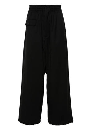 Y-3 wide-leg trousers - Black