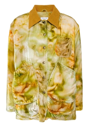 Collina Strada Molten Floral jacket - Gold