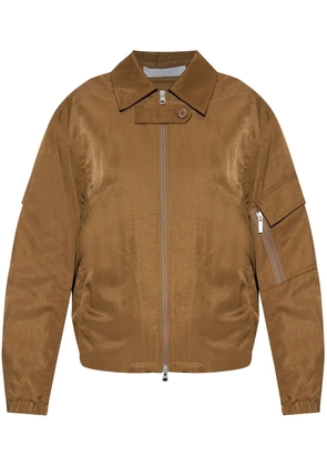 Helmut Lang Creased MA1 bomber jacket - Brown