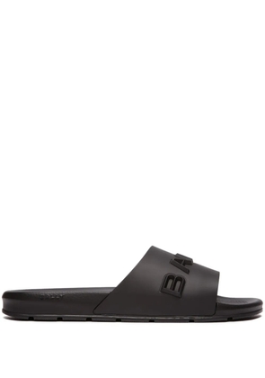 Bally logo-embossed moulded-footbed slides - Black