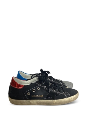 Golden Goose 2017 glitter canvas sneakers - Black