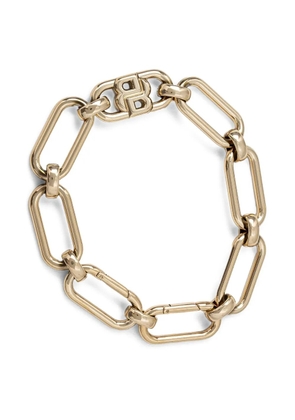 BOSS double B chain-link clasp bracelet - Gold