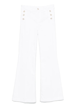 LIU JO flared jeans - White