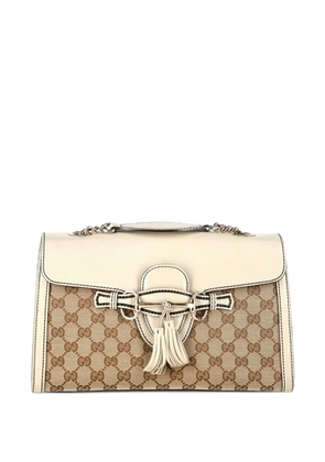 Gucci Pre-Owned Emily GG canvas shoulder bag - Neutrals