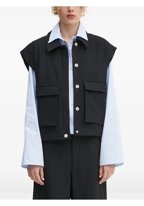 Won Hundred button-up vest - Black