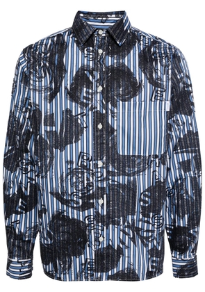 RASSVET Roses All Over cotton shirt - White