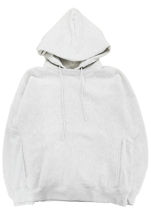 N.HOOLYWOOD x Champion logo-embroidered hoodie - Neutrals