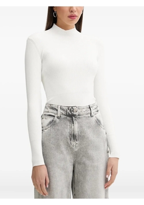 IRO ribbed turtleneck sweater - White
