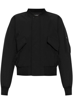 A.P.C. round collar bomber jacket - Black