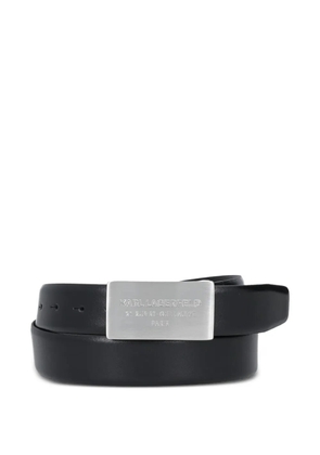 Karl Lagerfeld logo-buckle belt - Black