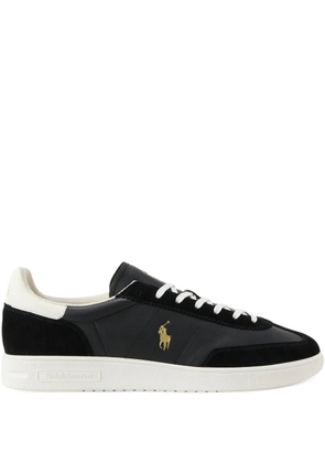 Polo Ralph Lauren Bedford leather suede sneakers - Black
