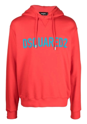 DSQUARED2 logo-print long-sleeve hoodie