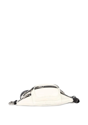 Pre-Owned Alexander Wang Attica chain calf leather belt bag - White