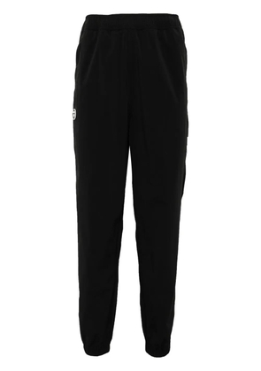 AAPE BY *A BATHING APE® logo-patch pants - Black