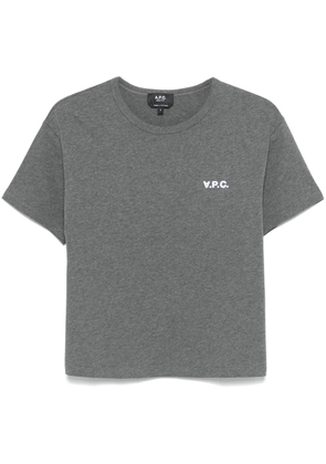 A.P.C. Boxy Petit VPC T-shirt - Grey