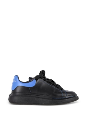 Alexander McQueen Pre-Owned logo-detail leather sneakers - Black