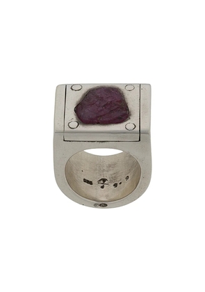 Parts of Four Plate single ring - Silver