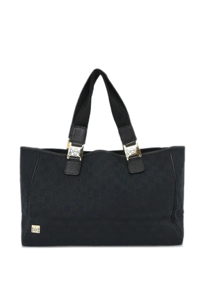 Gucci Pre-Owned 1990-2000s GG canvas tote bag - Black