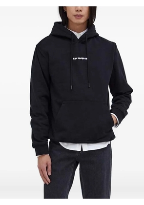 The Kooples embroidered-logo hoodie - Black