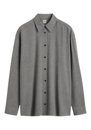 TOTEME classic button-down shirt - Grey